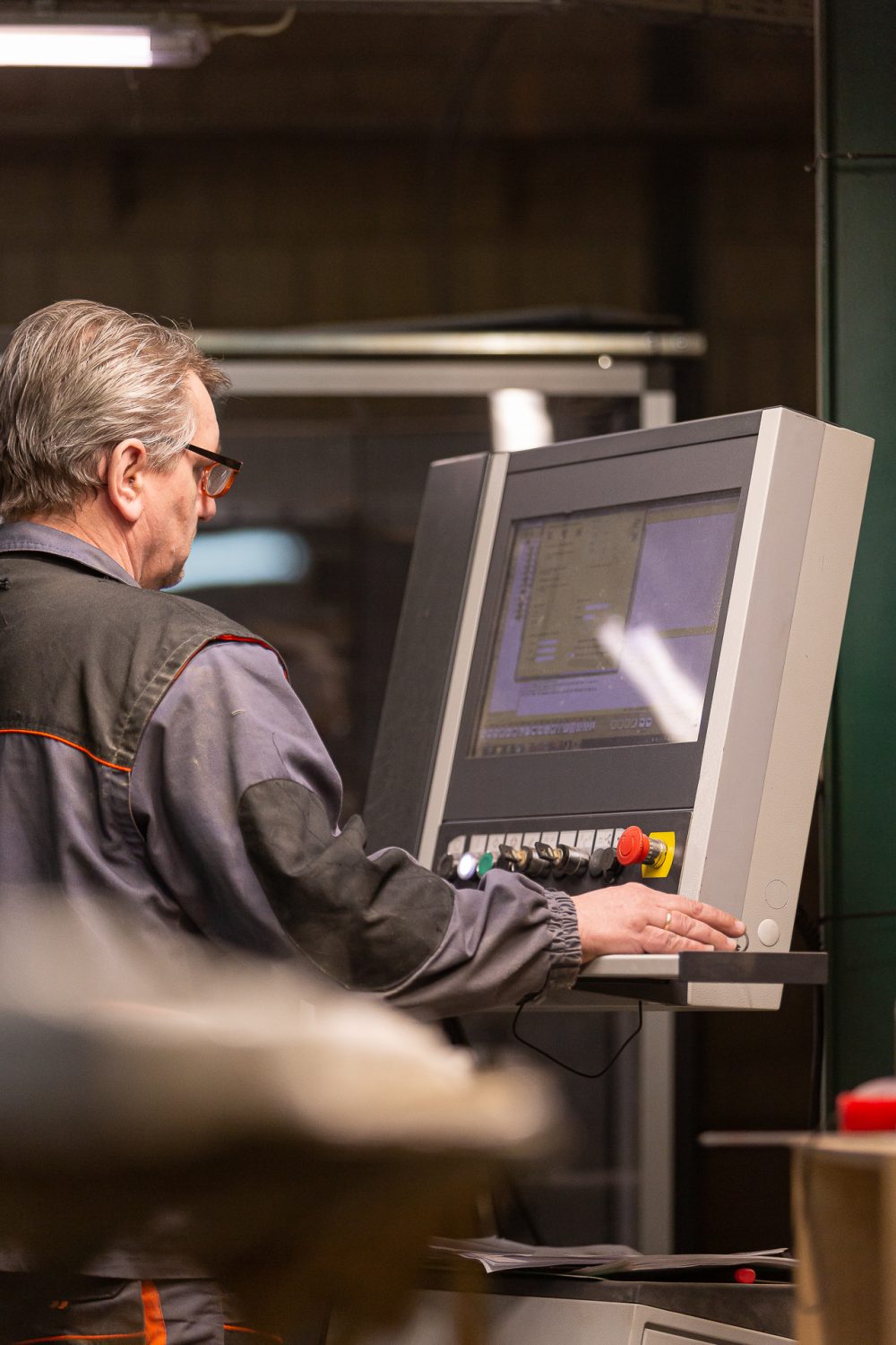 Production line operator