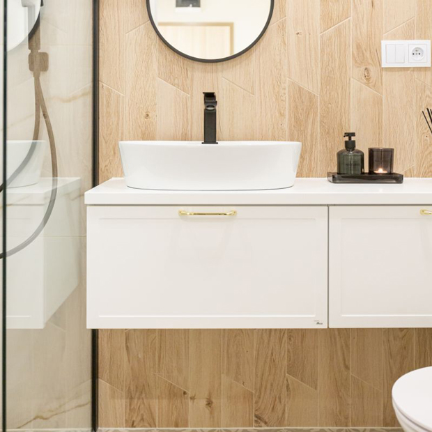 Jednolite wykończenie mieszkania - fronty meblowe w technologii MELAFOL