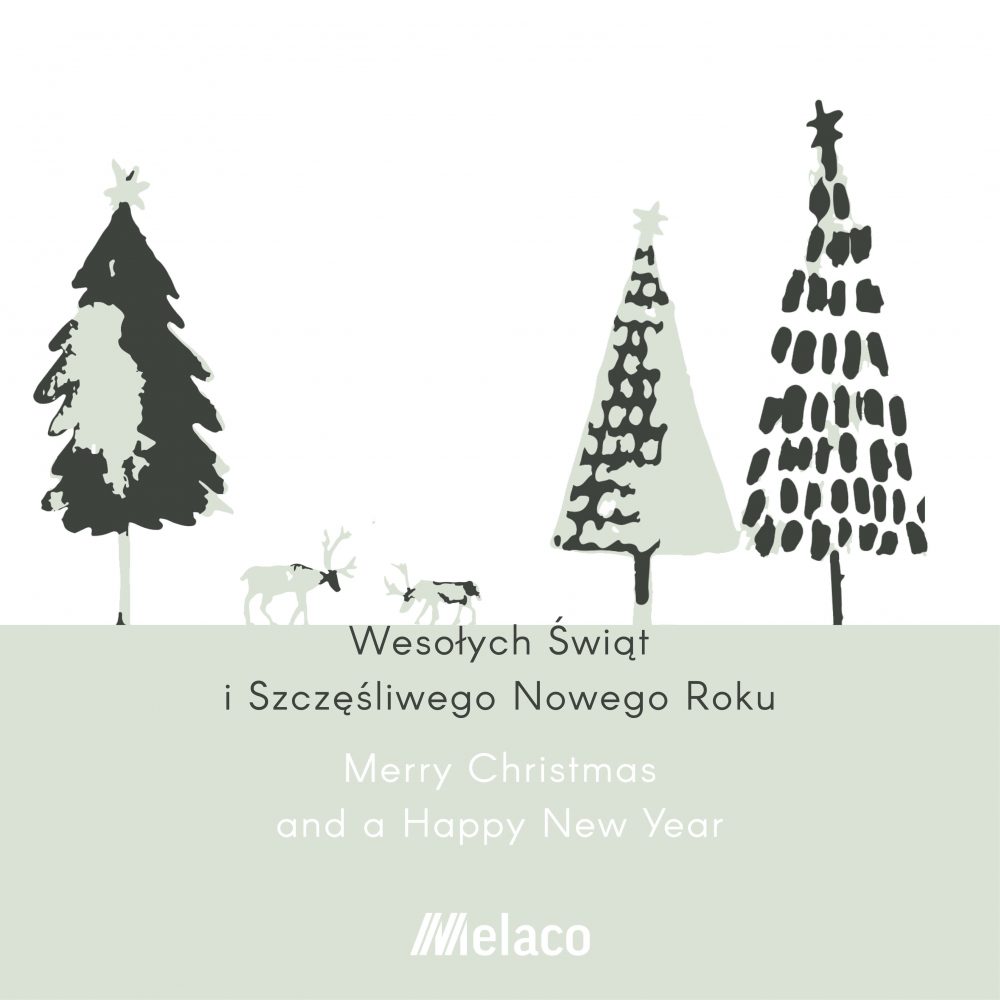 Świąteczne życzenia od Melaco