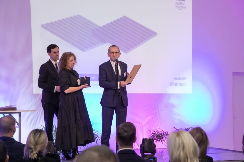 diamenty meblarstwa 2022 trójwymiarowe fronty meblowe melafol melaco