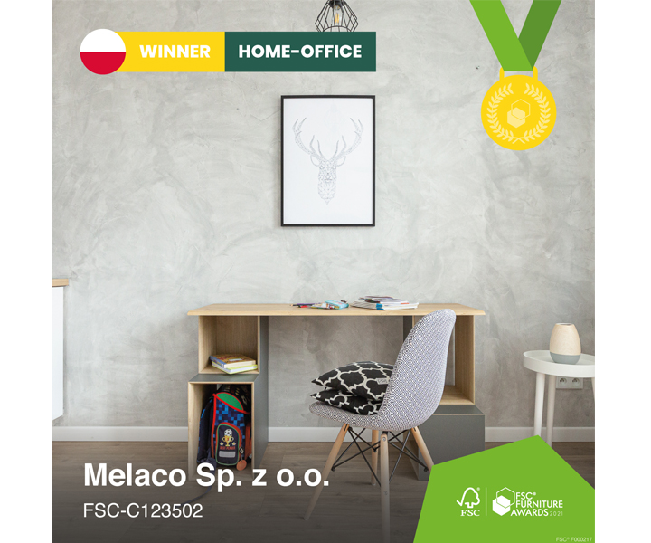 Melaco z nagrodą FSC Furniture Awards 2021!