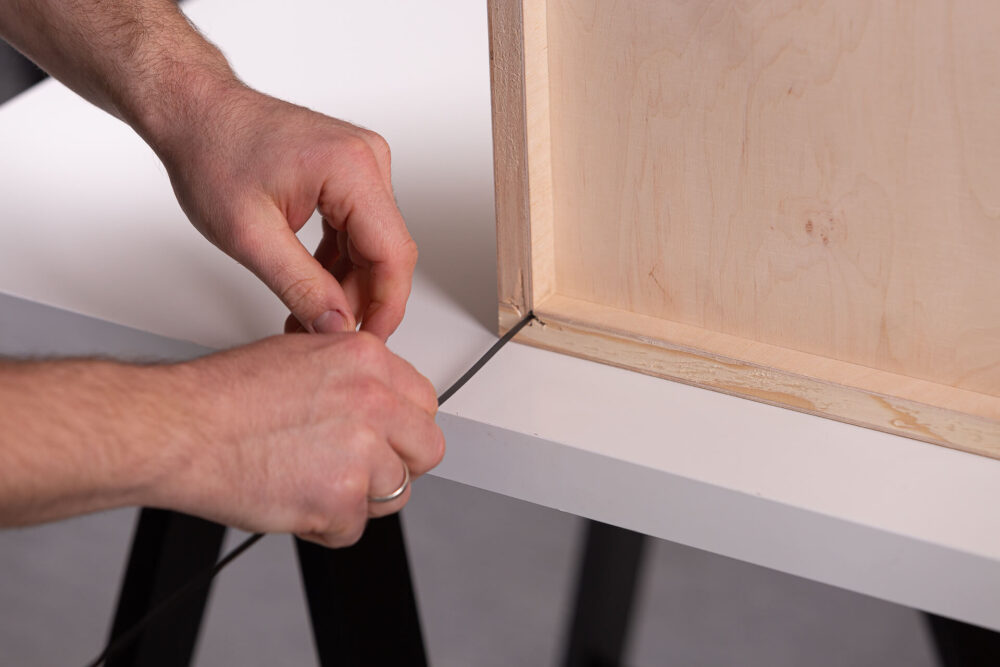 Meble kuchenne DIY na bazie stolarskiej płyty