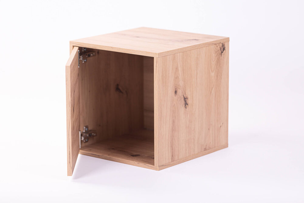 Przykład wykonania w systemie Flick&Click™: Moduły meblowe do łazienki