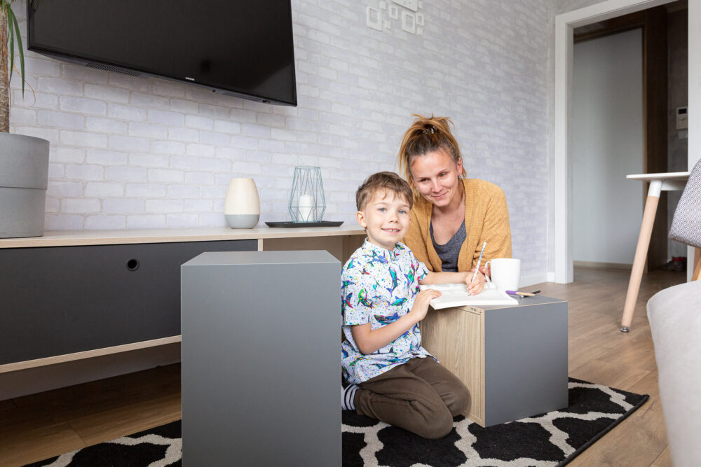 HOME OFFICE - modułowe meble dla nowoczesnych wnętrz