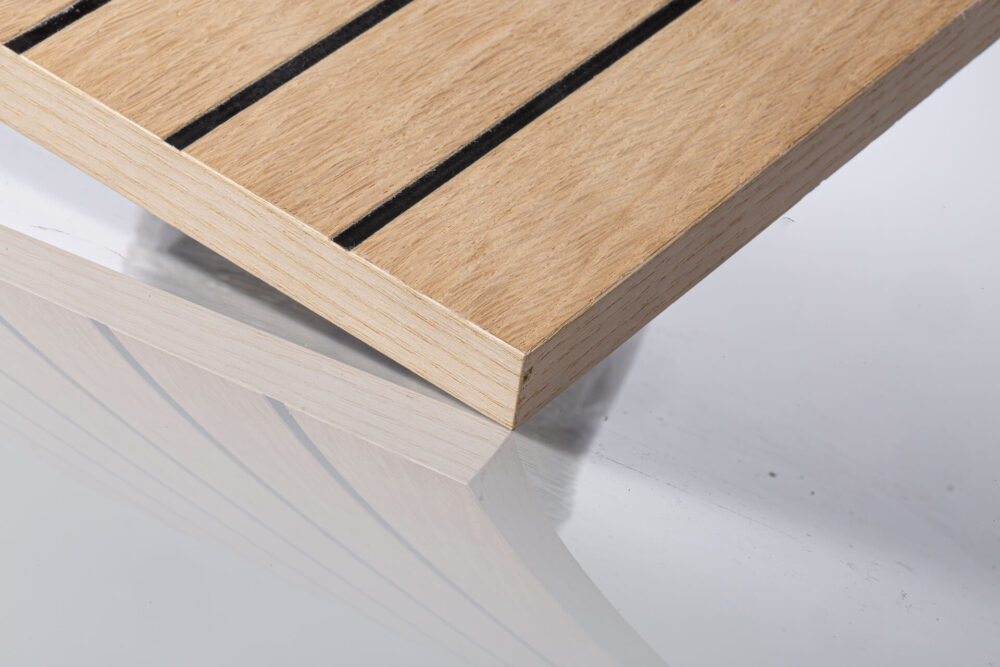 Fronty lamelowe MICRO MILLING™ vs na bazie płyty MDF barwionej w masie