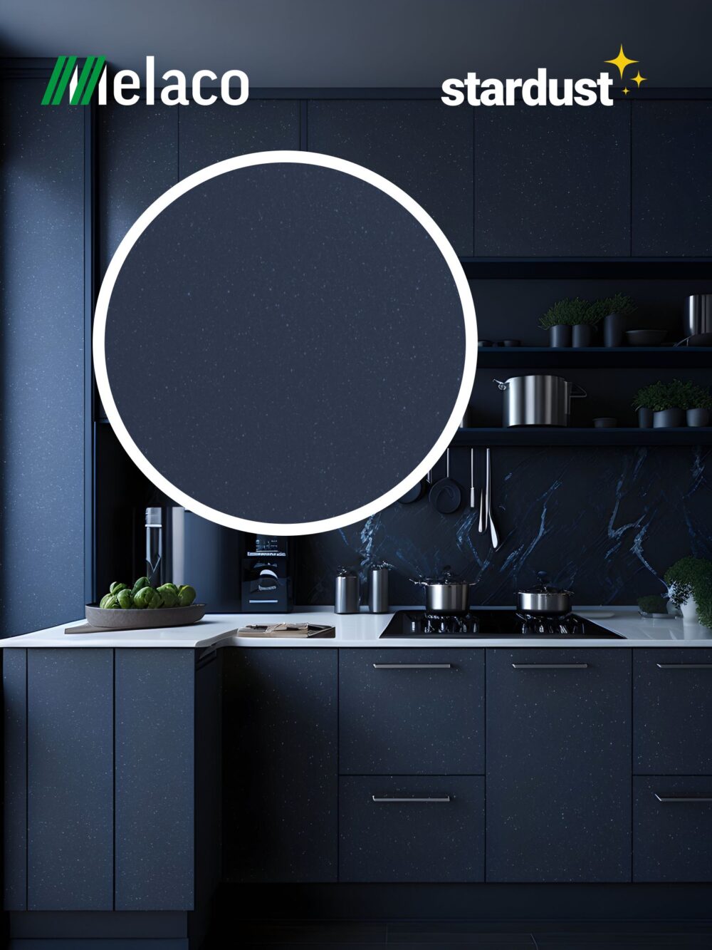 Kolekcja matowych płyt meblowych - Star Dust