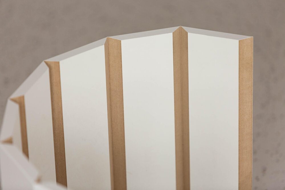 Obłe komponenty meblowe od Melaco