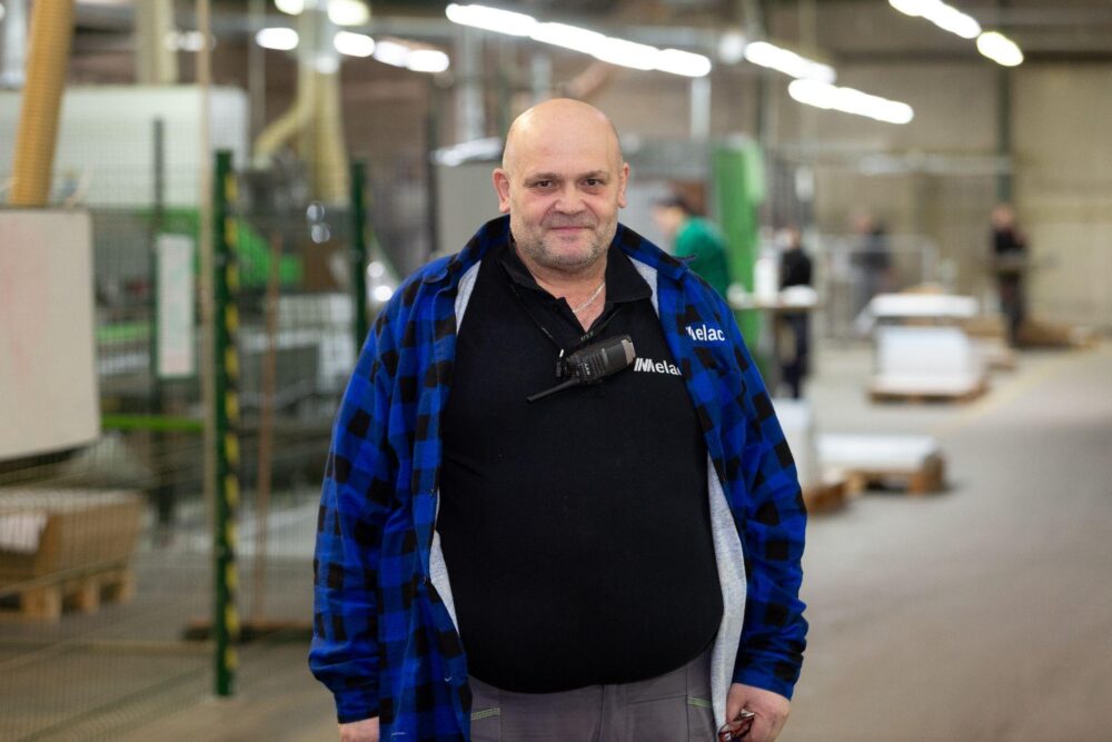 “30 years in one company is a success for both employee and employer.” Milestone anniversary of Melaco’s production master, Andrzej Nowocień