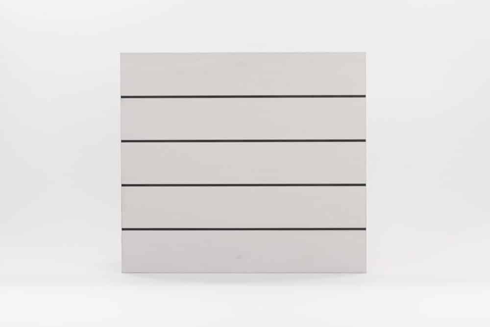 Fronty wykonane w technologii MicroMilling™ - szerokie lamele w kolorze Cashmere Paintflow, dopasowanie do płyty laminowanej Kronospan U-702